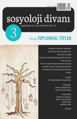 Sosyoloji Divanı | Sayı 3 | Dosya: Toplumsal Tipler 
